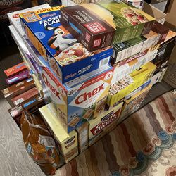 89% OFF! One Dollar Each Cereal Box! Value $437.77! 60 Cereal Boxes! Save Big!