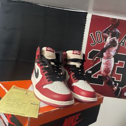 Jordan 1 Lost And Found. size 9 brand new 