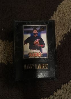 Manny Ramirez plaque