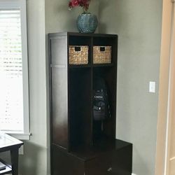 Pottery Barn Espresso Modular Locker