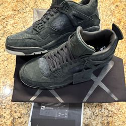 Jordan 4 Retro Kaws Black Men's - 930155-001 - US Size 13