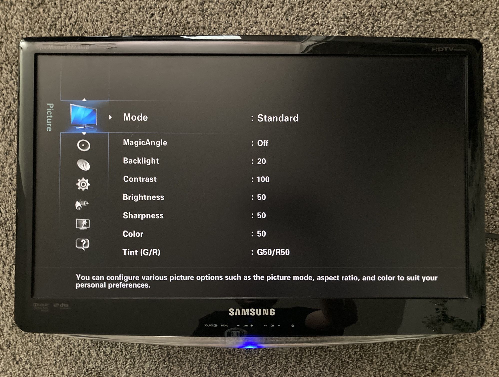 Samsung SyncMaster Monitor/TV