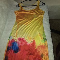 Woman Multicolor Dress