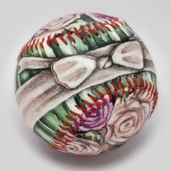 Flower Bouquet Baseball - Unforgettaballs, New In Case