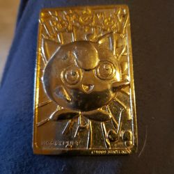 1999 Jigglypuff  Pokemon Gold Bar 