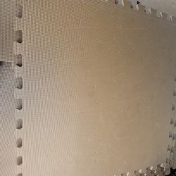Brown mats pads flooring