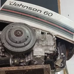 60 hp Johnson outboard (cylinder seized)