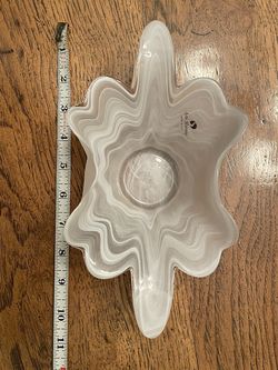 Glass Bowl Arte Murano Made In Italy