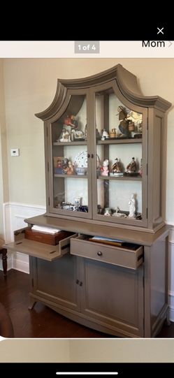 Beautiful Wood Hutch/Storage Piece Of Furniture 