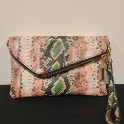 Snake Print Handbag