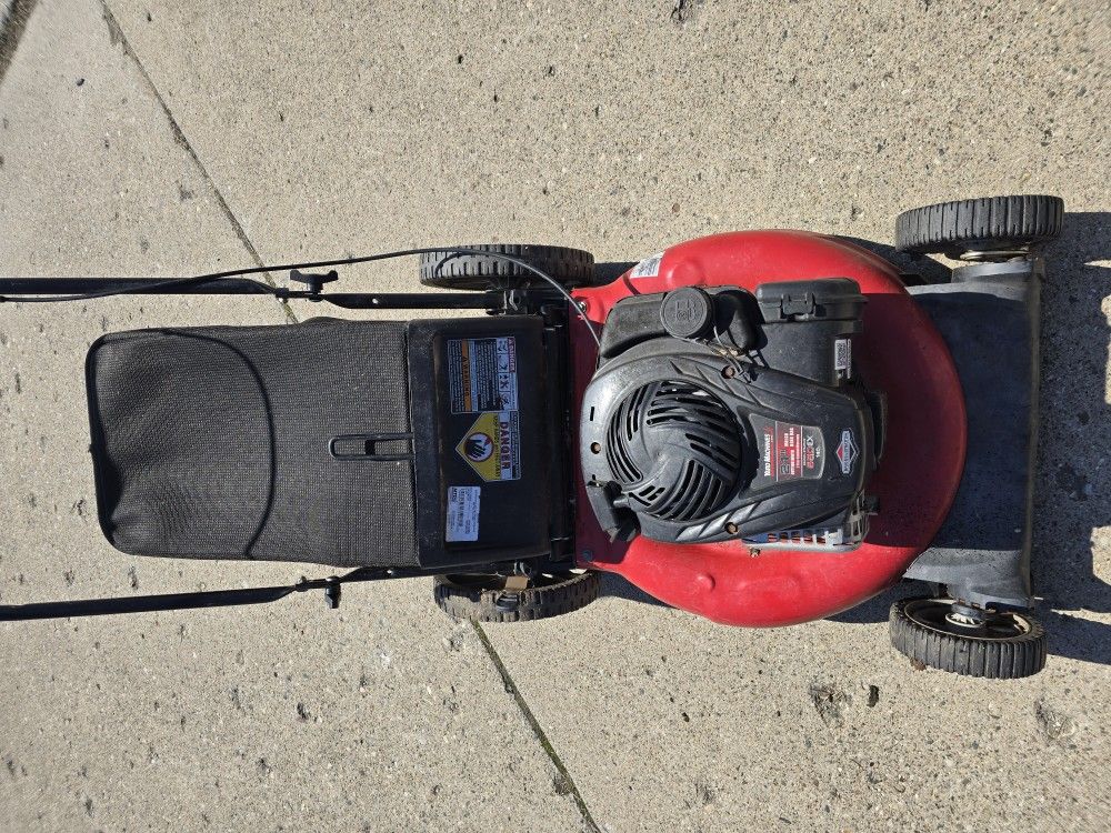 Lawn Mower With Bag