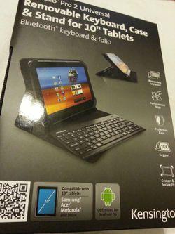 Bluetooth keyboard and folio