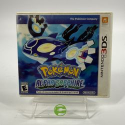 Pokemon Alpha Sapphire (Nintendo 3DS, 2014)
