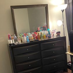 Dresser With Mirror!… Like New!…