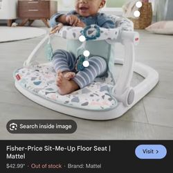 Fisher-Price Sit-Me-Up Floor Seat Portable Baby Chair 