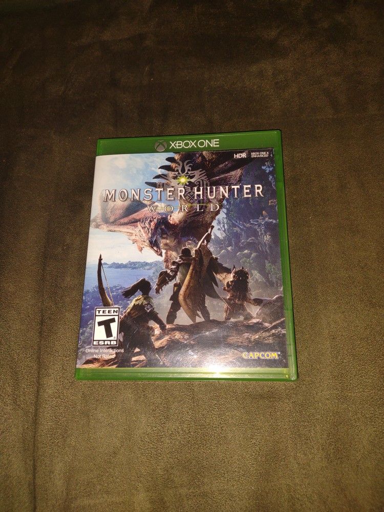 Xbox One Monster Hunter World 