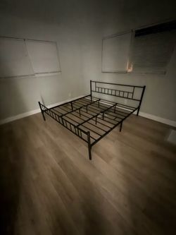 King bed frame