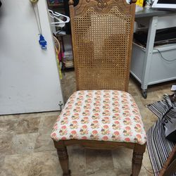 MM Inspired Cane Back Chair