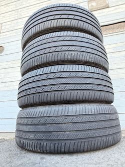 4 USED 235/55/20 MICHELIN PREMIER LTX TIRES