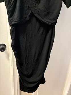 #maternity #Black Midi Dress #stretch #womens