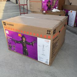 15 ft. Gruesome Grounds Giant-Sized Animated LED Worricrow Halloween Decoration