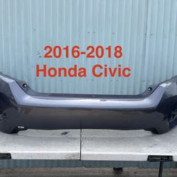 2016-2018 Honda Civic Rear Bumper Oem