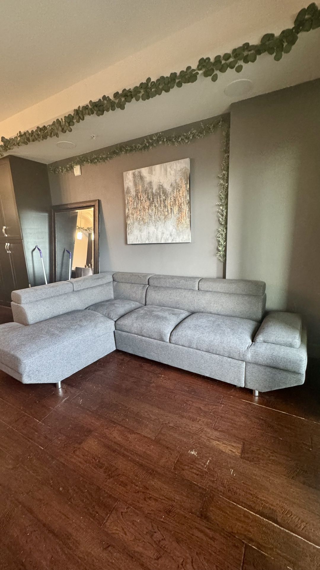 Grey Sleeper Sofa