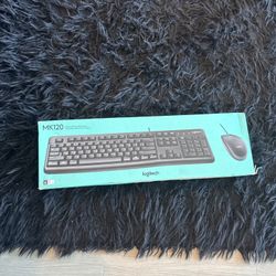Brand New Logitech MK120 Keyboard + Mouse Combo