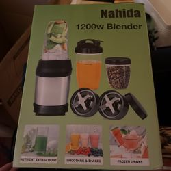 New Smoothie Blender. 