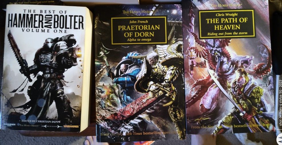 Warhammer 40k Books Ask For Price On Each Book