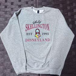 Custom Disneyland Sally Skellington Sweater 