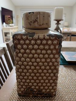 Distressed jar
