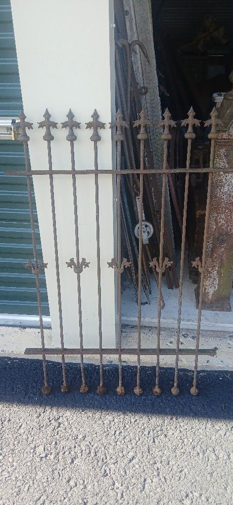 Vintage Iron Gate 32" X 48"
