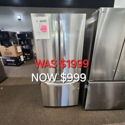 22 Cu. Ft. French Door Refrigerator With ICE Maker