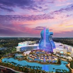 Because who wouldn't want to stay in a Guitar shaped Hotel?!  Book Today!