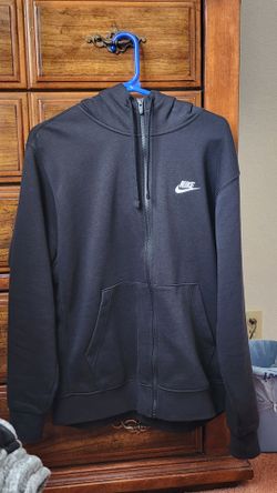 Nike size large Hoodie Jacket blk