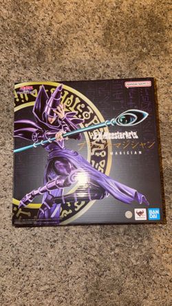 BANDAI S.H.MonsterArts Yu-Gi-Oh Dark Magician Action Figure TAMASHII NATIONS