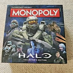 MONOPOLY HALO Collector's Edition Good condition) PICK UP IN CORNELIUS