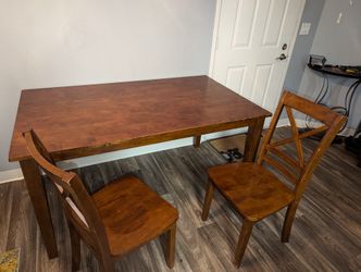 Dining Table W/ 2 Chairs
