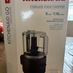 KitchenAid Go™ Cordless Food Chopper - battery sold separately, KFCR500, Black Matte