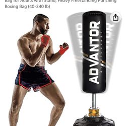 Punching Bag + 16oz Gloves 