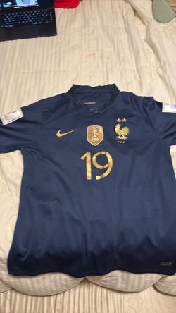 France FFF Nike Soccer Jersey #19 wc-2022