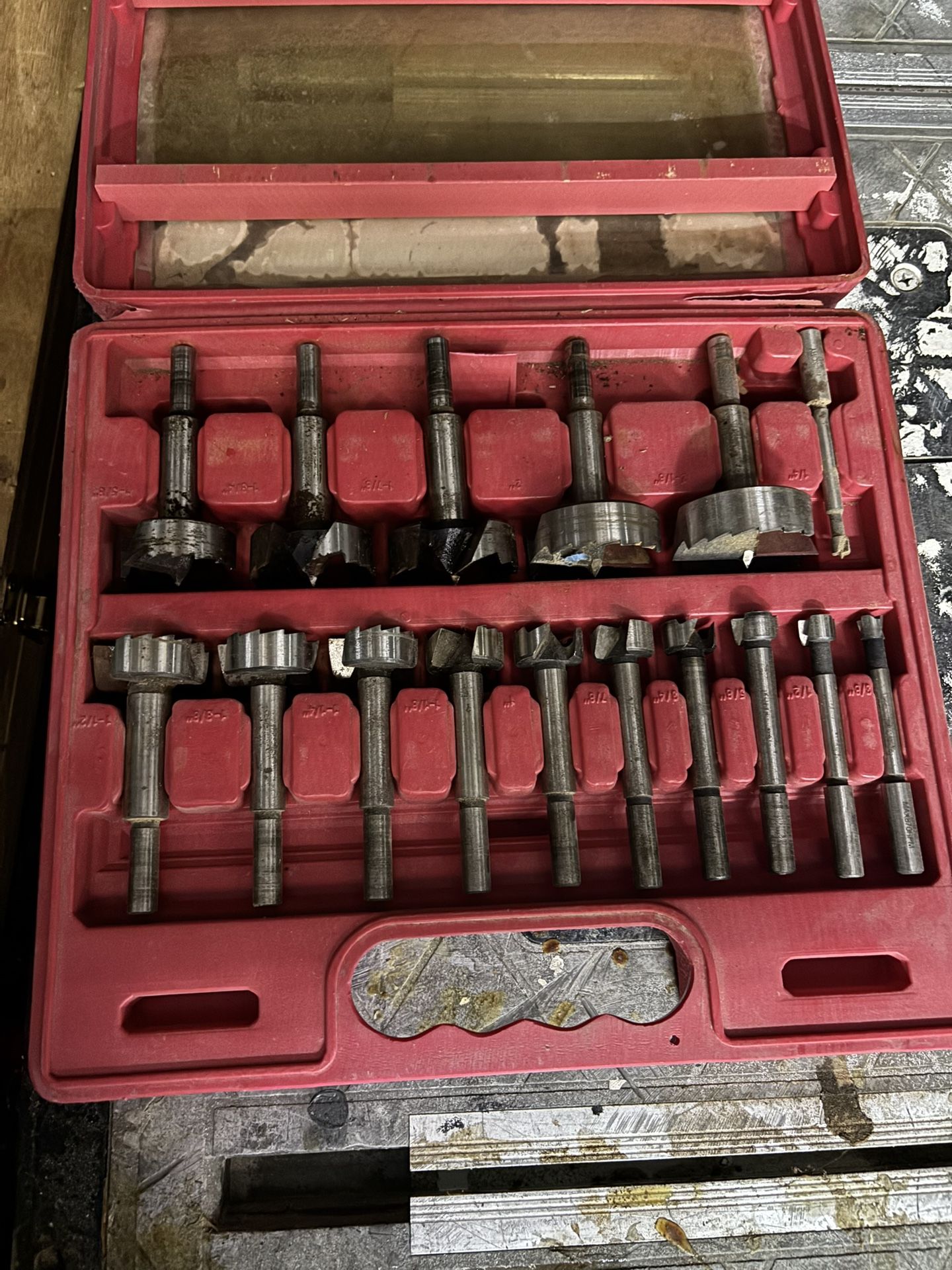 16 Piece Forstner Drill Bit Set drill bits drills drill set 