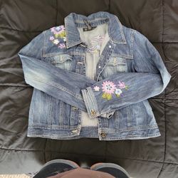 Embroidered Jean Jacket