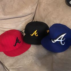 Atlanta New Era Fitted Hats