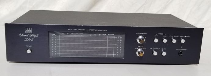ADC Sound Shaper SA-1 - Real Time Frequency Spectr