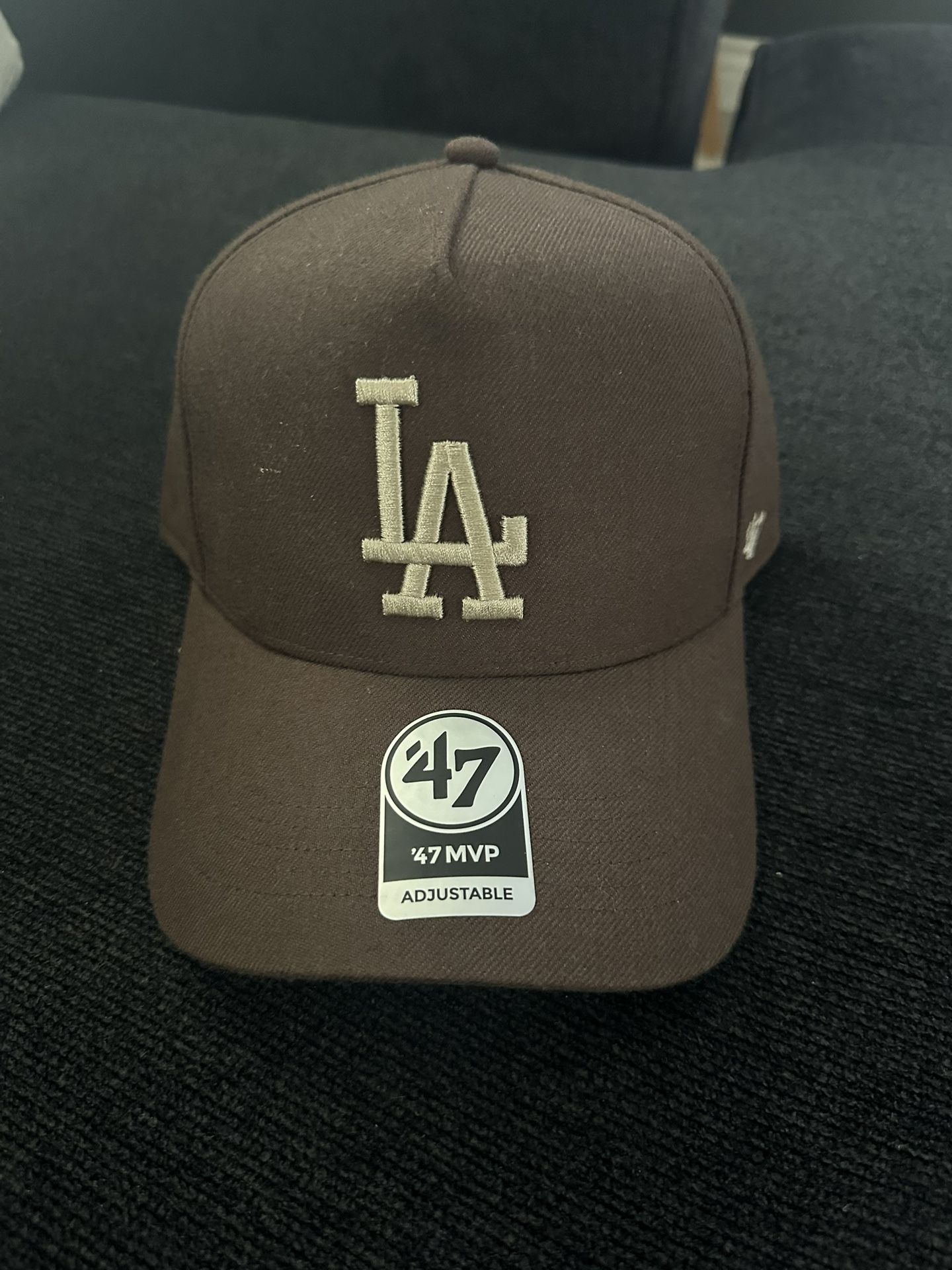 Dodger NEW brown 47 MVP adjustable Hat