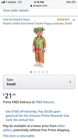 Paw patrol Tracker costume