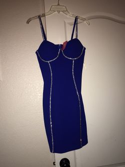 New royal blue dress