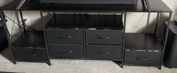 TV Stand with LED lights